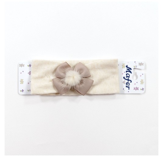 Fascetta capelli per neonata - Mafer WSF9002TT