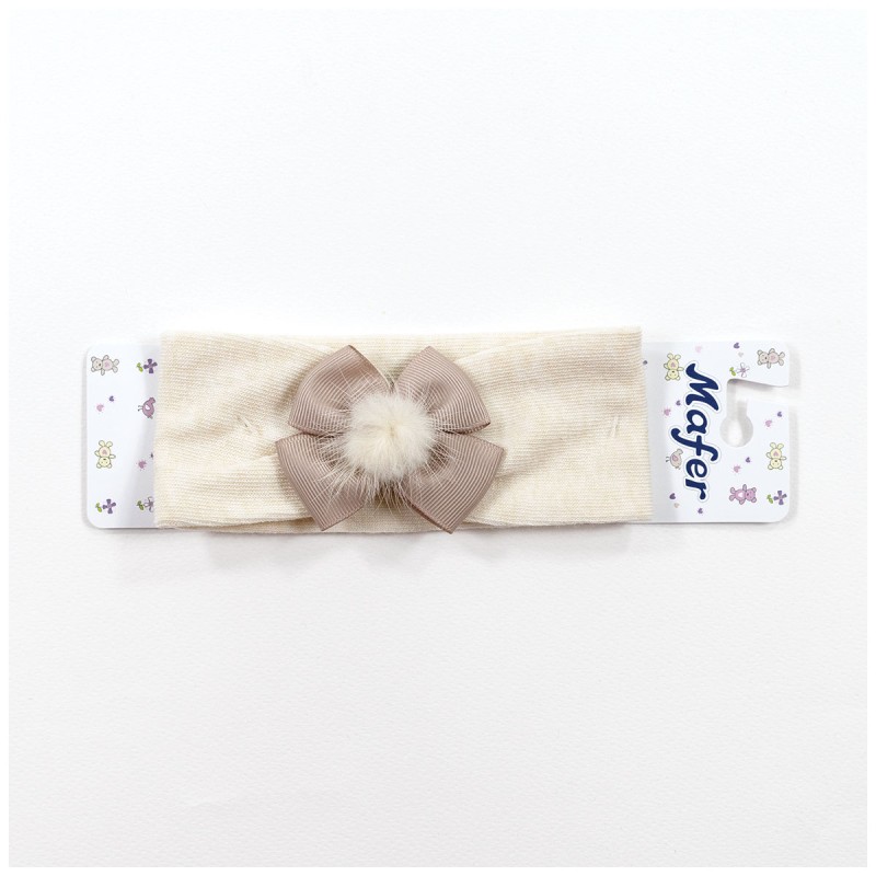 Fascetta capelli per neonata - Mafer WSF9002TT