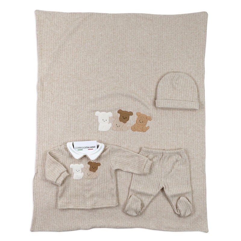 Newborn Winter Layette Set for First Outing – Le Chicche LCH7750A25