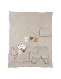 Newborn Winter Layette Set for First Outing – Le Chicche LCH7750A25