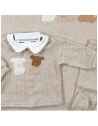 Set Corredino Invernale Neonato prima uscita - Le Chicche LCH7750A25