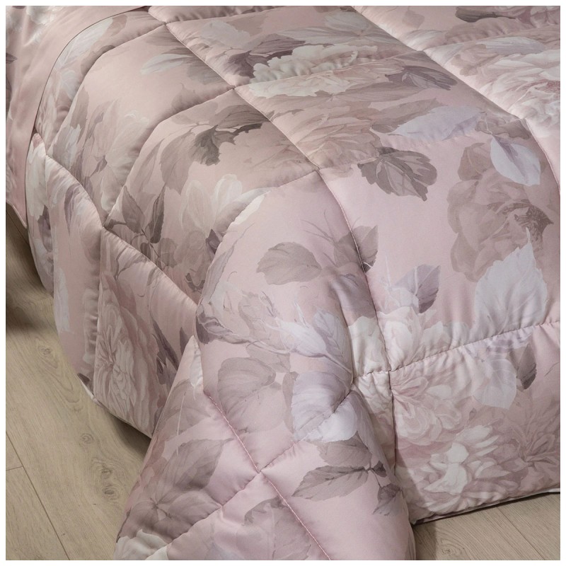 Rosa Alba - Winter Double Bed Quilt | Corredoitaliano.com