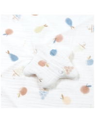 Fruttiny - Cotton Gauze Comforter - Coccode' Firenze