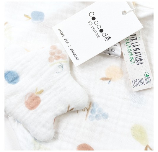 Fruttiny - Cotton Gauze Comforter - Coccode' Firenze C00983 2