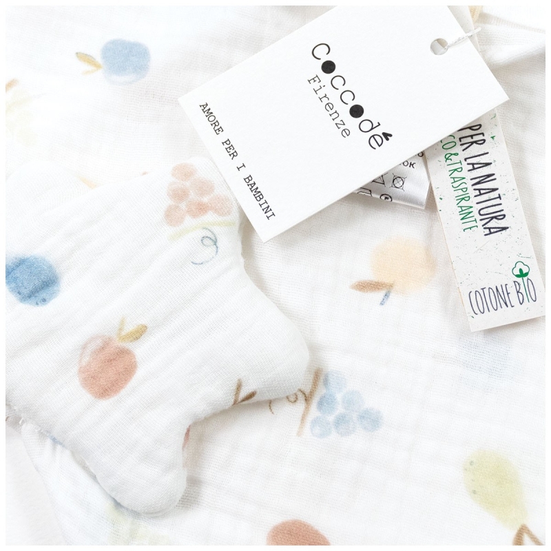 Fruttiny - Cotton Gauze Comforter - Coccode' Firenze