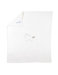 Little Horse - Fleece blanket for cradle pram - Corredoitaliano