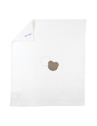Bears - Fleece blanket for cradle pram - Coccode' Firenze