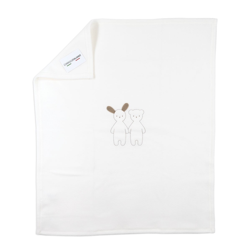 Puppets - Fleece blanket for cradle pram - Coccode' Firenze