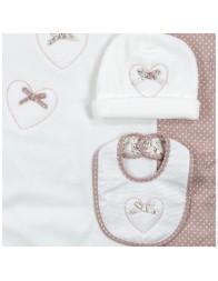 Set Corredino prima uscita Neonata ciniglia Le Chicche