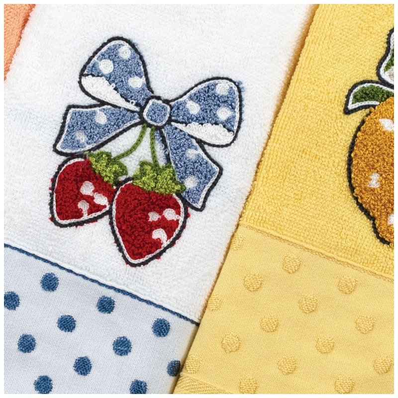 Pois - Set 3 cloths pure cotton -...