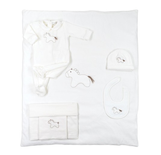 Pony - Coordinated Baby Boy Winter Layette Set - Coccode' C62000A