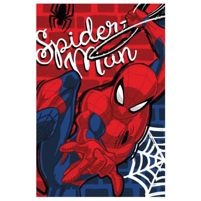 Spiderman - plaid in pile 100x150 cm SPM1418