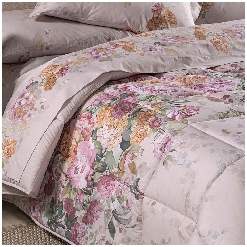 Ikebana - trapunta invernale puro cotone matrimoniale -  Caleffi Home