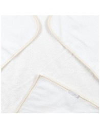 Embroidered Terry Triangular Baby Bathrobe – Hearts – Coccode’ Firenze C62622