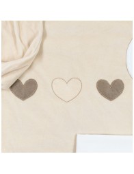 Set Corredino Neonato prima uscita invernale - Cuoricini - Coccode' Firenze C62464