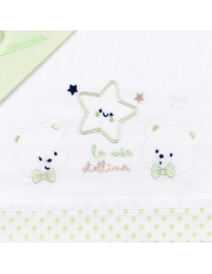 Set lenzuola culla lettino - La mia Stellina - Mio Piccolo LL929