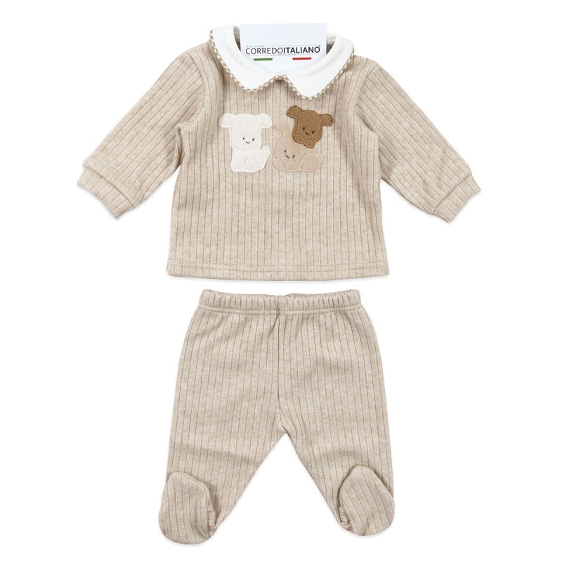 Completino invernale in jersey garzato - Le Chicche CL7750