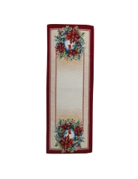 Chsristmas Star - table runner Christmas Gobelin fabric 40x100 cm