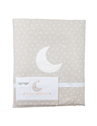 Duvet and sheet set for pram cradle - Mio Piccolo - Taupe