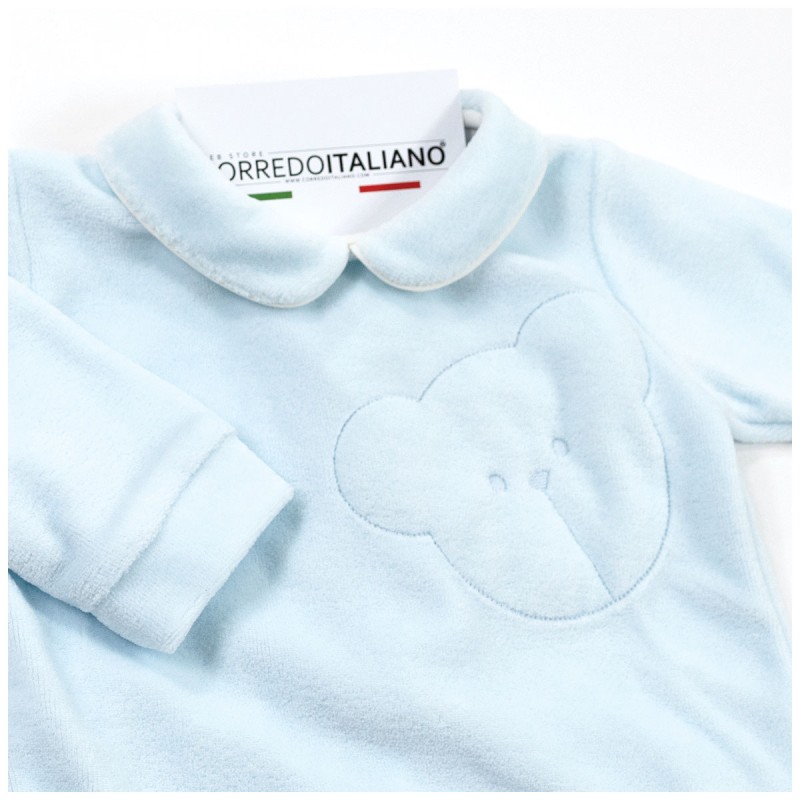 Chenille onesie with Bear - Coccode' | Corredoitaliano Chenille onesie with Bear - Coccode' | Corredoitaliano