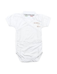 Side-Opening Bamboo Bodysuit - Un bacino - Coccodè Firenze C00804C