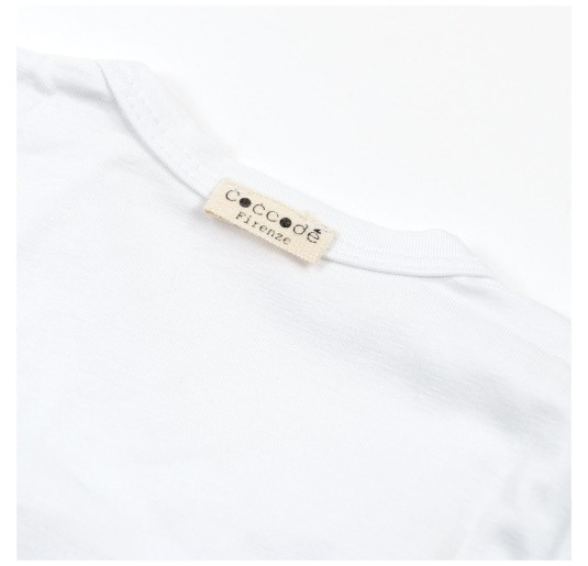 Side-Opening Bamboo Bodysuit - Kitty - Coccodè Firenze 2