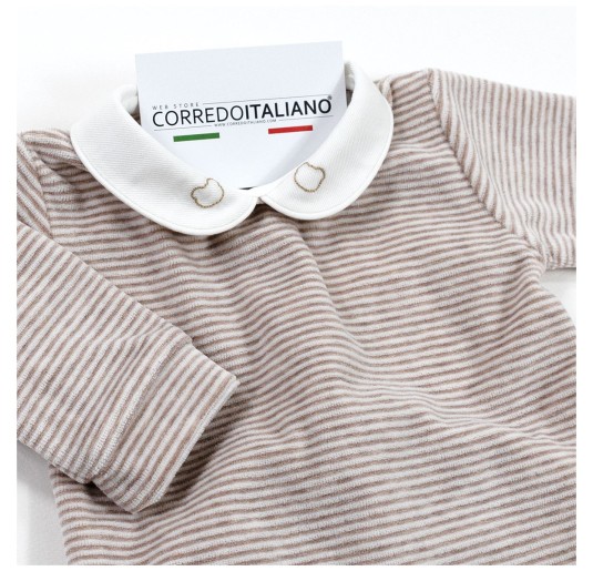 Tutina in ciniglia ricamata - Coccode' C62000BTT 2