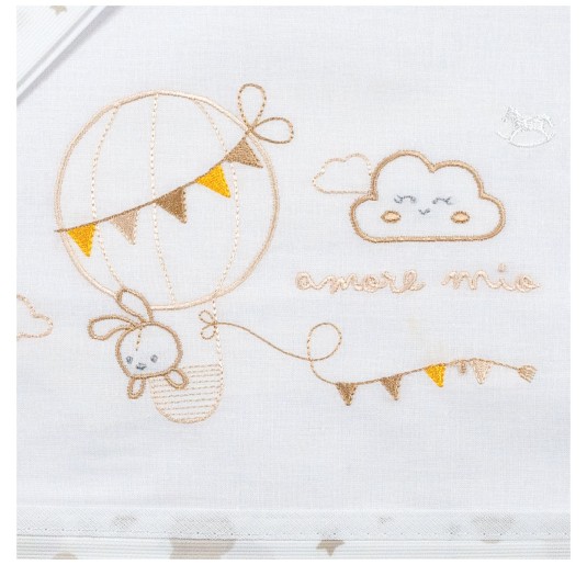 Set lenzuola culletta e carrozzina - Amore MIo - Mio Piccolo LC13309 2