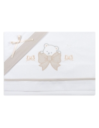 Cradle pram cotton sheet set - Mio Piccolo LC13319