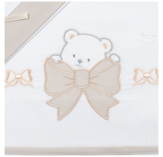 Cradle pram cotton sheet set - Mio Piccolo LC13319 2