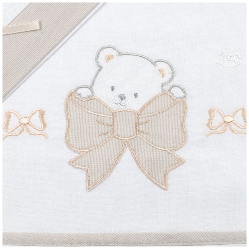 Cradle pram cotton sheet set - Mio Piccolo LC13319