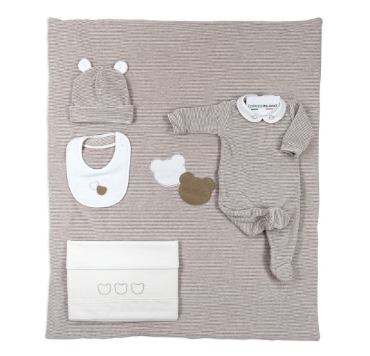 Orsetti - Set Corredino Neonato prima uscita invernale - Coccode' C62450TT