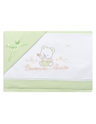 Cot crib sheet set - Welcome my Love - Mio Piccolo