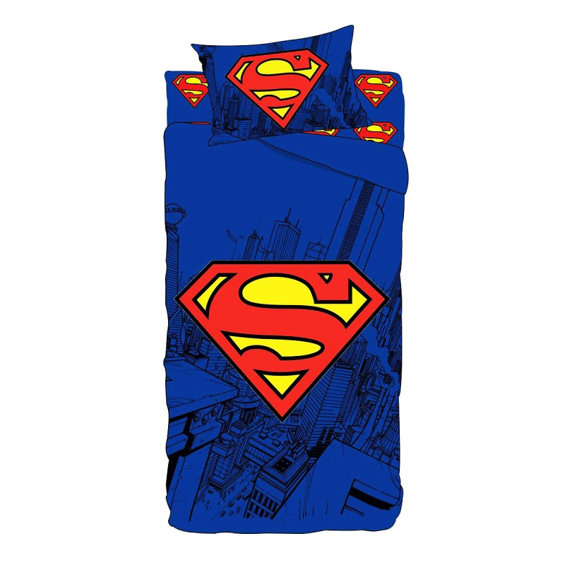 Superman - set lenzuola 1 posto - DC Comics Disney 524941