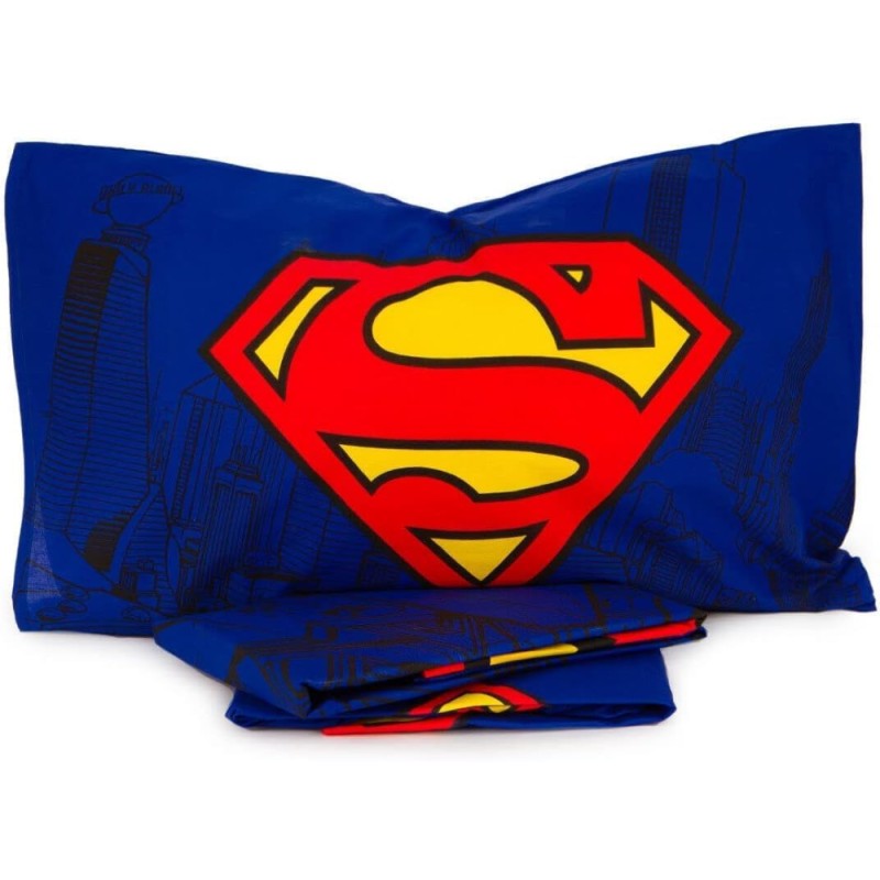 Superman - set lenzuola 1 posto - DC Comics Disney 524941
