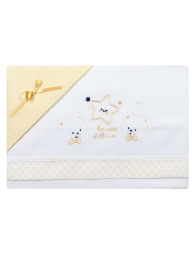 Crib and Cot Sheet Set - My Little Star - Mio Piccolo LL929