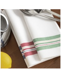 Fasciato - 3-pack kitchen towel pure cotton 55x75 cm