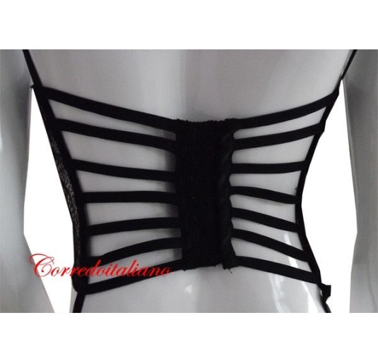 Guepiere in pizzo chantilly Hanyè 2