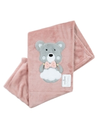 Nazareno Gabrielli baby fleece blanket – soft, warm, and breathable, perfect for crib or stroller during winter.