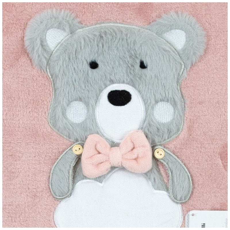 Fleece Soft Pile Blanket for Cradle – Bear – Nazareno Gabrielli