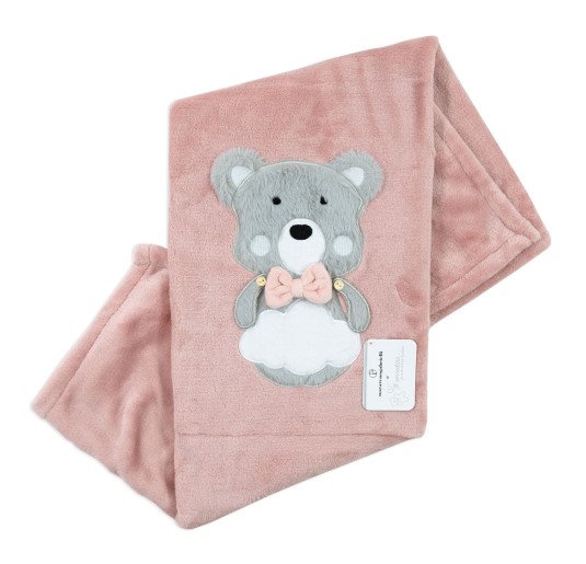 Copertina in Soft pile per culla lettino - Bear - Nazareno Gabrielli