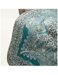 Quilted Cotton Throw Scaldotto – Leopard – Caleffi Home