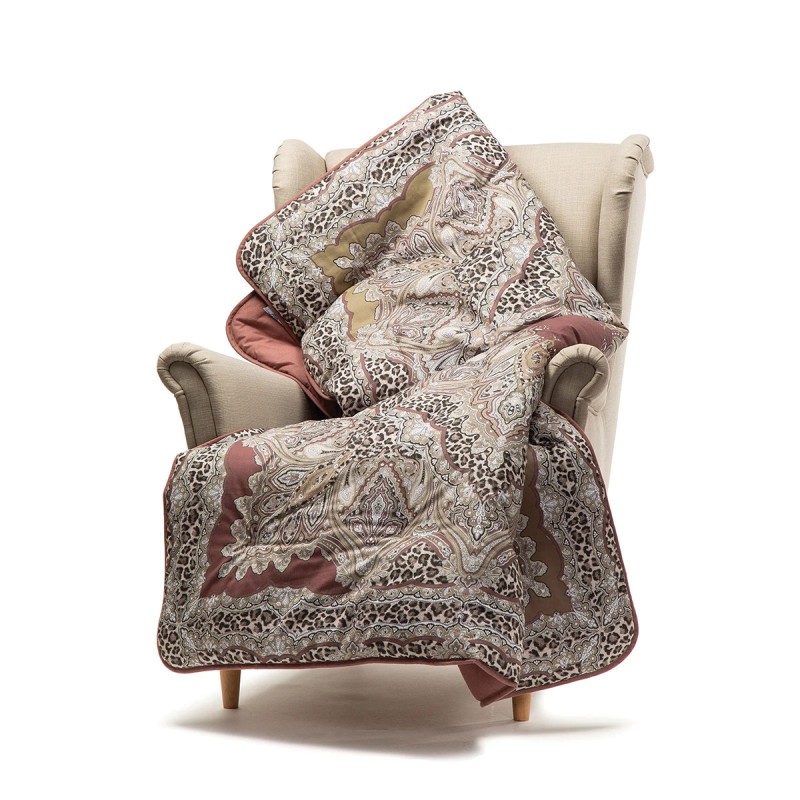 Scaldotto Caleffi Leopard in puro cotone Made in Italy - Anice