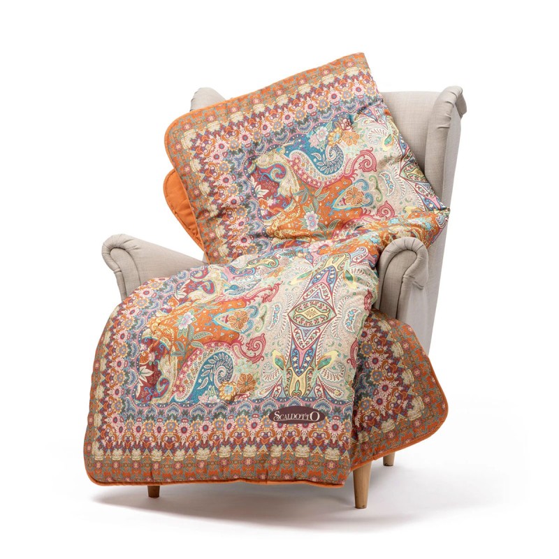 Scaldotto plaid in cotone - Ahlambra - Caleffi Home