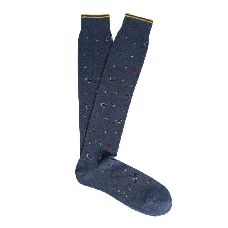 Long sock in warm cotton – Tennis – Perofil VPRC93286