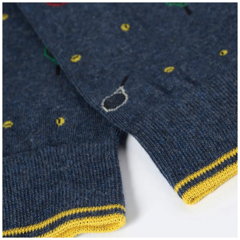 Perofil men’s winter socks in warm cotton with tennis pattern