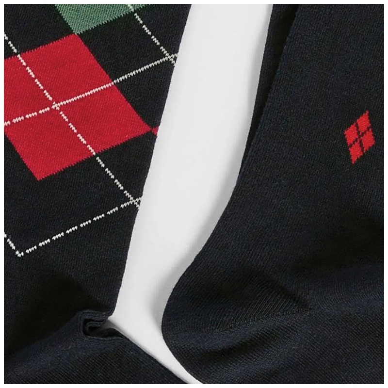 Set 2 paia calzini uomo Perofil, modelli tinta unita e rombi