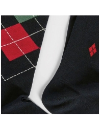 Set 2 paia calzini uomo Perofil, modelli tinta unita e rombi