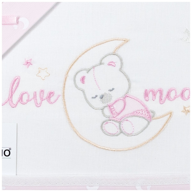 Cot Bedding Set - Love Moon - Mio...
