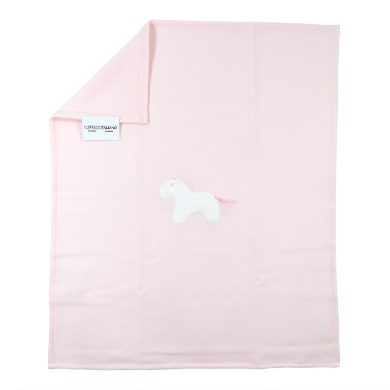 Pony - Fleece blanket for cradle pram...